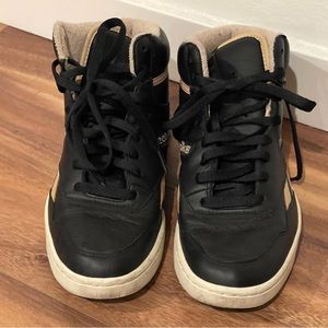 Reebok high top sneakers